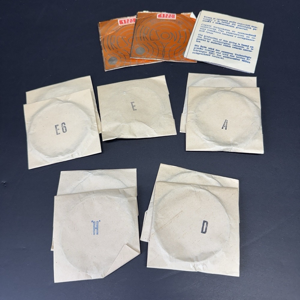 Vintage guitar string Resonet 38 9 Pack Soviet Union